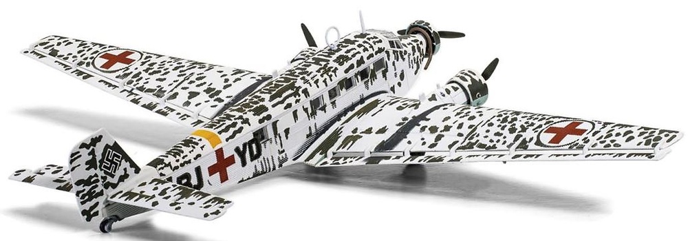 Junkers Ju-52/3M Air Ambulance, Stalingrad Evacuation, 1:72
