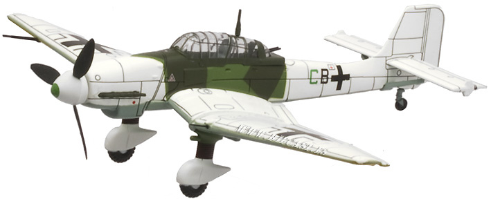Junkers Ju87 D-5 Stuka, Sturzkampfgeschwader V. ST.G5, Eastern Front, 1944, 1:72, Altaya 