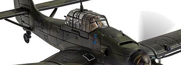 Junkers Ju87B-2, J9+BL, Luftwaffe 9./StG.1, St. Pol, France, November 1940, 1:72, Corgi 