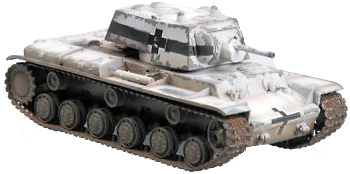 KV-1 Captured, 1941, winter camouflage, 1:72, Easy Model 