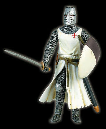 Knight Templar, Brother Jaques Martel, 1:18, Forces of Valor 