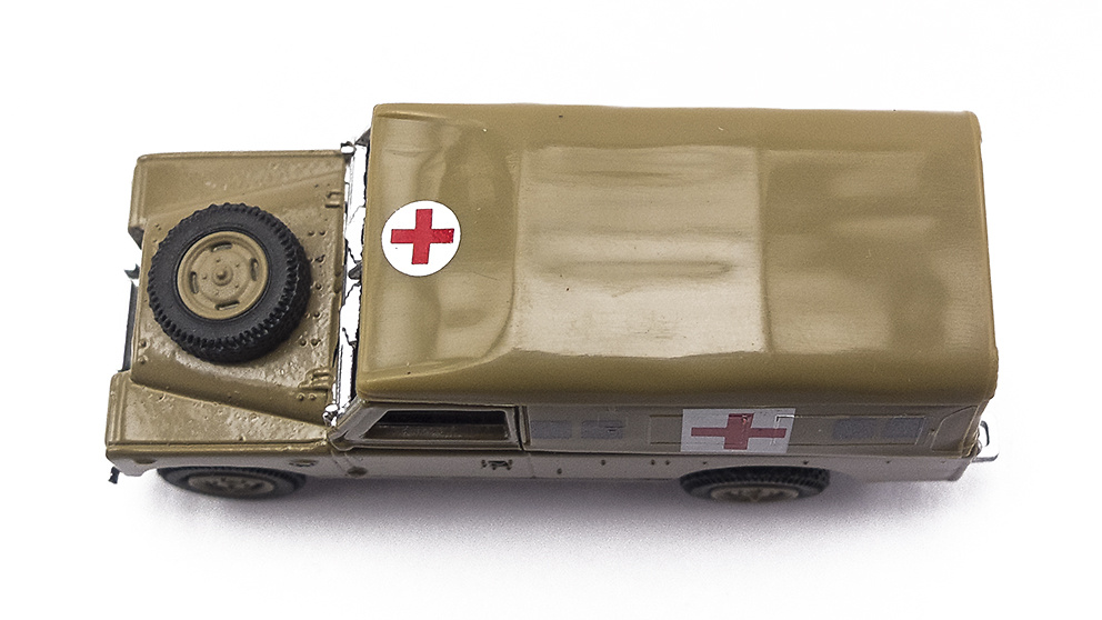 Land Rover 109 Serie III, Militar Ambulance, 1:72, Oxford 