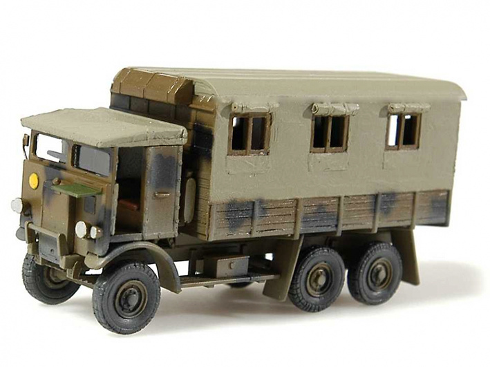 Leyland Monty Caravan, 1:72, Wespe Models 