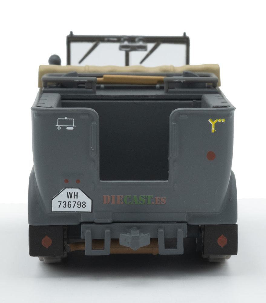 Light Semi-Trailer Truck (leichter Zugkraftwagen) 3 t, SdKfz 11, Germany, 1936-45, 1:43, Atlas 