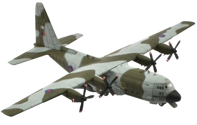 Lockheed C-130 Hercules, Royal Air Force, 1:300, Editions Atlas 