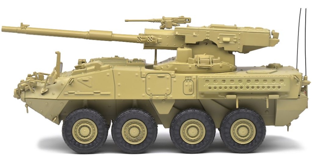 M1128 MGS Stryker (desert camo) 2002, 1:48, Solido 