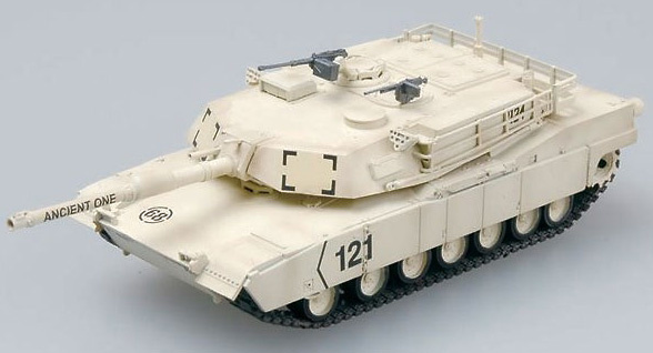 M1A1 U.S. Main battle tank, 1:72, Easy Model 