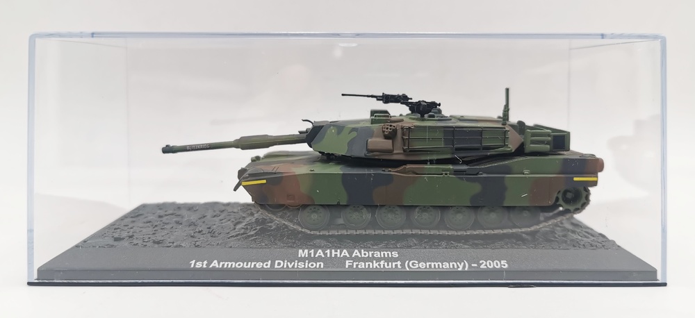 M1A1HA Abrams, 1st Armoured Division, Frankfurt, 2005, 1:72, Atlas 