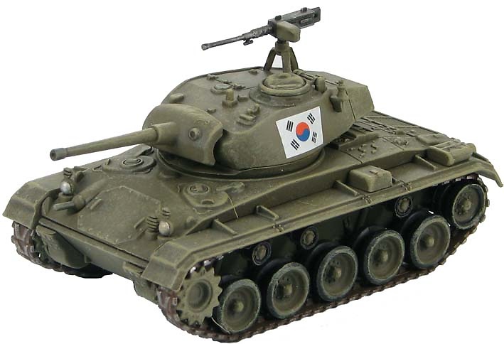 M24 Chaffee ROK Army Training Center, Kwang-Ju 1953, 1:72, Hobby Master 