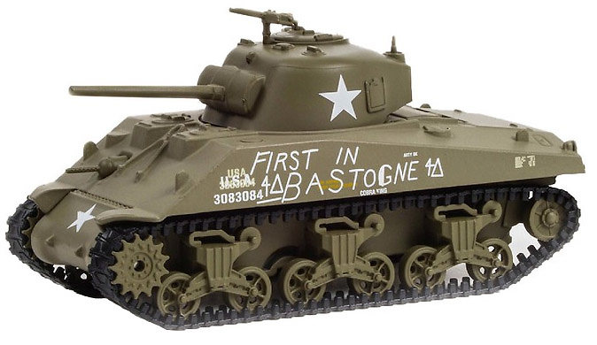 M4 Sherman, US Army, World War II, 1941, 1/64, Greenlight 