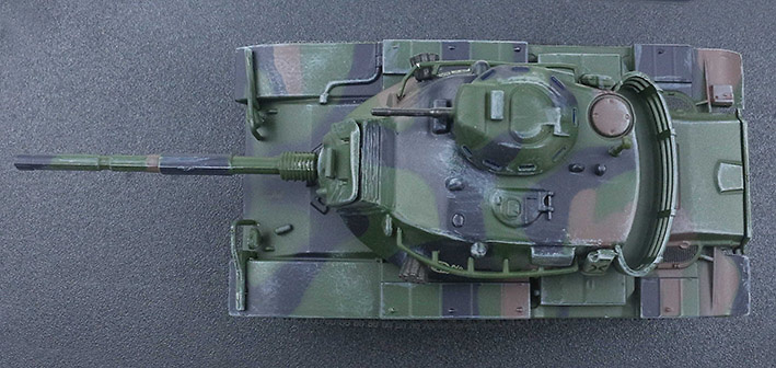M60A3 Patton, tricolor camouflage, 1985, 1:72, Panzerkampf 