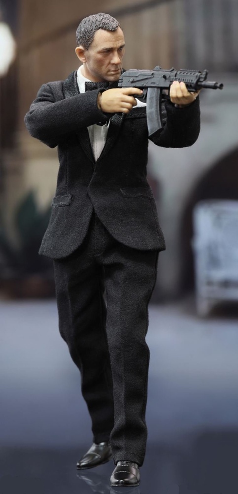 MI6 Agent Jack, Suit Version, Palm Hero Series WWII, 1:12, Did XT80018 