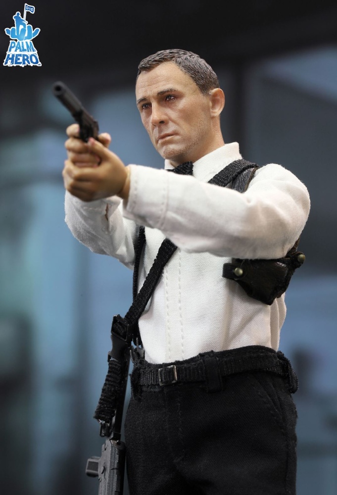 MI6 Agent Jack, Suit Version, Palm Hero Series WWII, 1:12, Did XT80018 