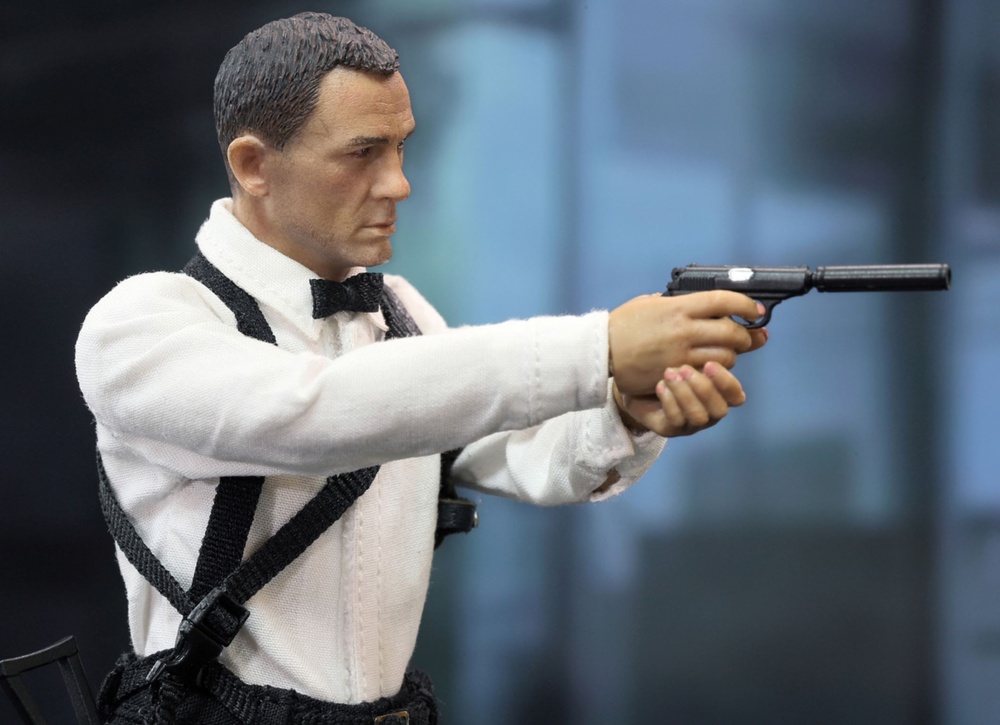 MI6 Agent Jack, Suit Version, Palm Hero Series WWII, 1:12, Did XT80018 