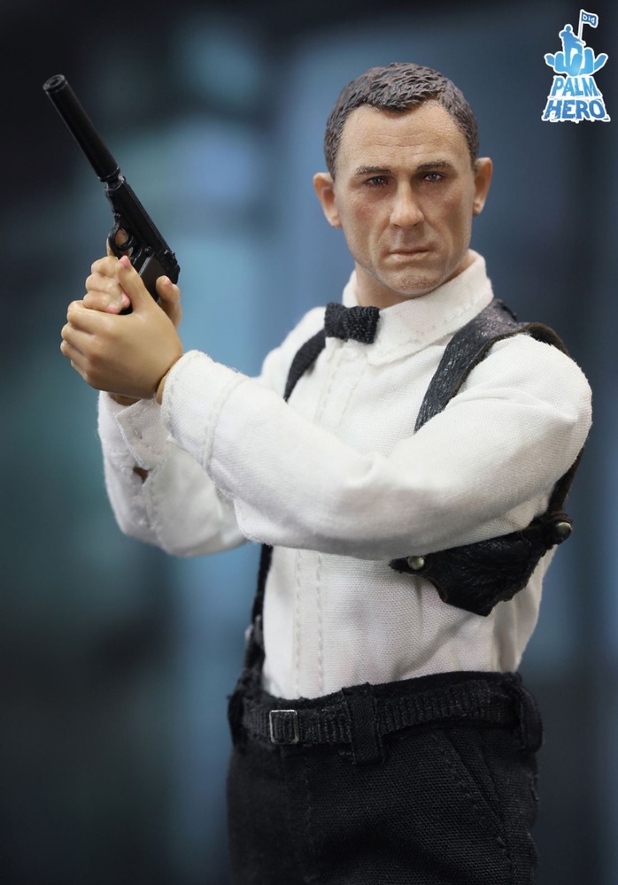 MI6 Agent Jack, Suit Version, Palm Hero Series WWII, 1:12, Did XT80018 