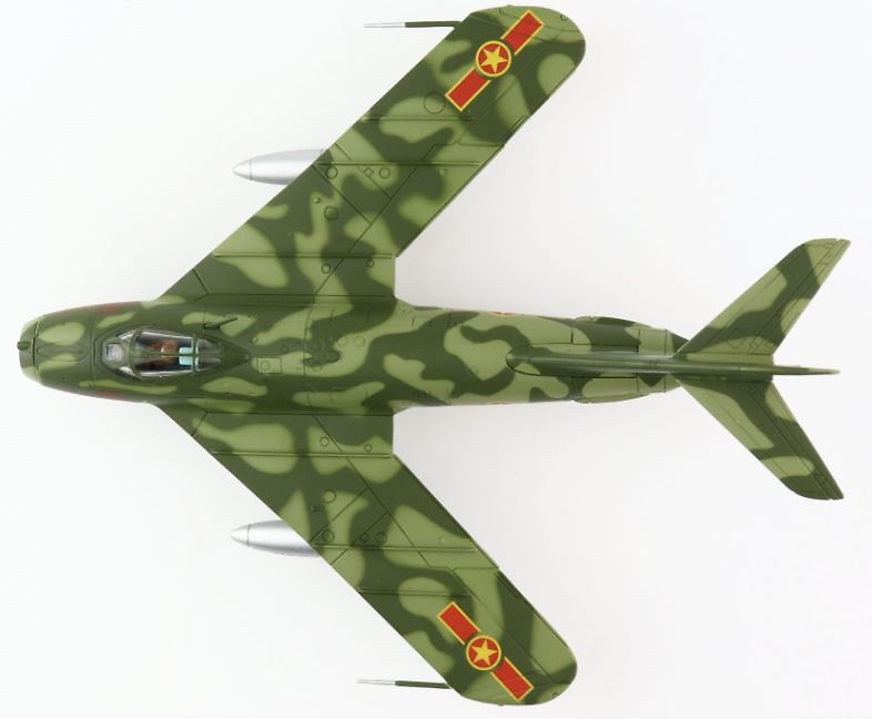 MIG-17F Fresco C 3020, flown by Le Hai, 923rd 'Yeh The' Fighter Rgt., 14 June 1968, 1:72, Hobby Master 