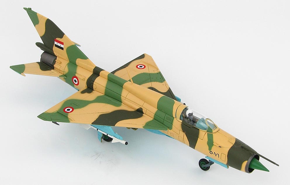 MIG-21FL 5081, United Arab Republic, Egyptian Air Force, Six Day War, 1967, 1:72, Hobby Master 