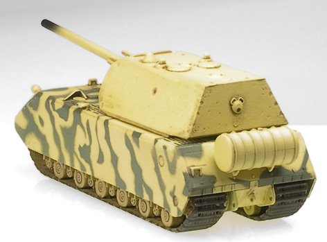 Maus, green and brown, German Army, 1:72, Easy Model 