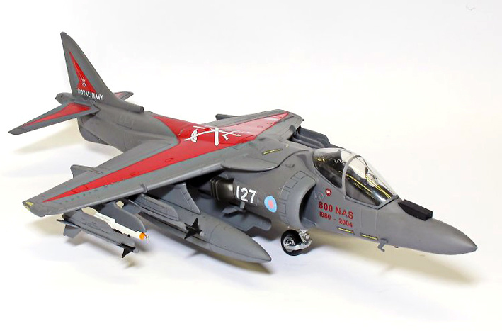 McDonnell Douglas AV-8B Harrier II, In RNAS 800 Sqn, decommissioning scheme, 1:48, Air Force One 