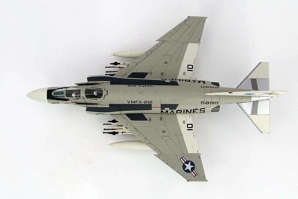 McDonnell Douglas F-4J Phantom 155890, VMFA-212, USMC, circa 1970s, 1:72, Hobby Master 