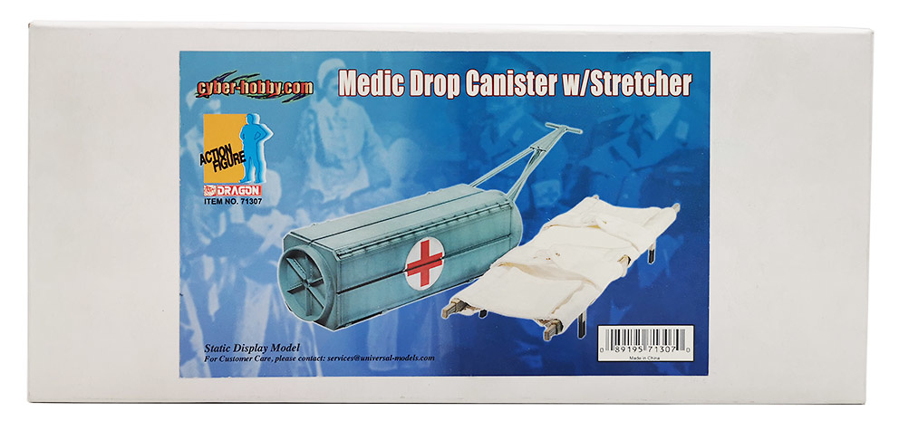 Medic drop canister with stretcher, 1:6, Dragon Figures 