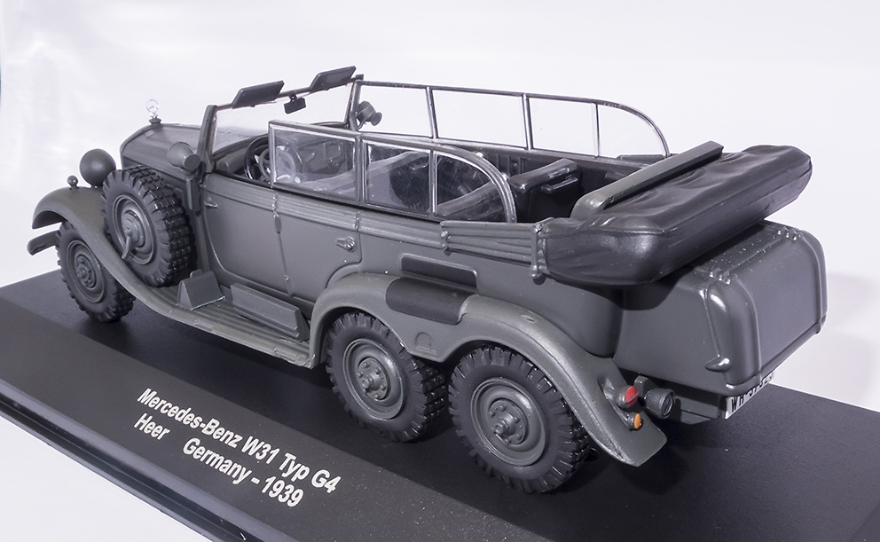 Mercedes Benz w31 Typ G4, Heer, Germany, 1939, 1:43, Atlas 