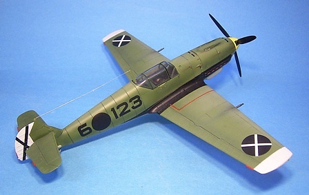 Messerchmitt BF-109E (6-123), Legion Condor, Spain, 1939, 1:30, John Jenkins 