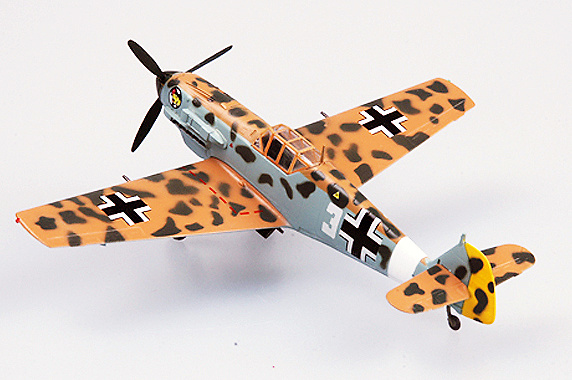 Messerschmitt BF-109E/TROP, 1/JG27, piloto Hans-Joachim Marseille 