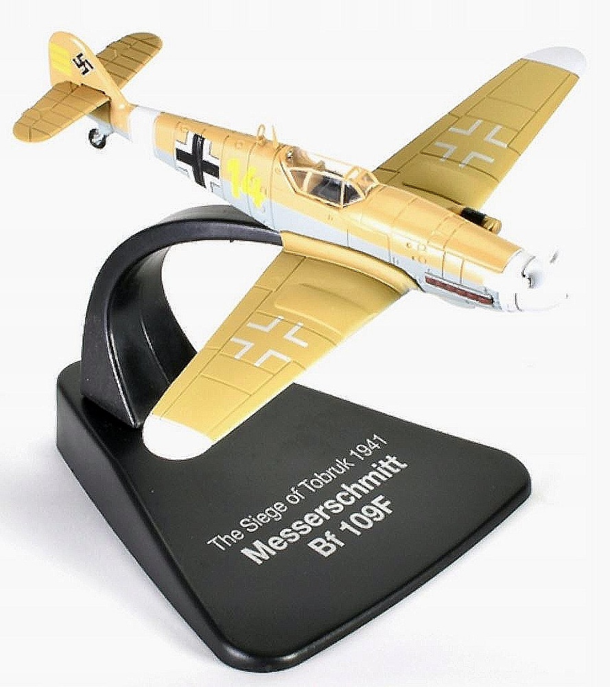 Messerschmitt BF 109F, The Siege of Tobruk, 1941, 1:72, Atlas 