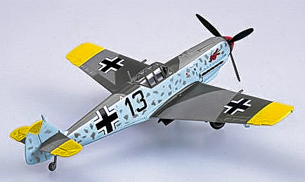 Messerschmitt BF109E, 2 / JG3, Battle of Britain, 1940, 1:72, Easy Model 