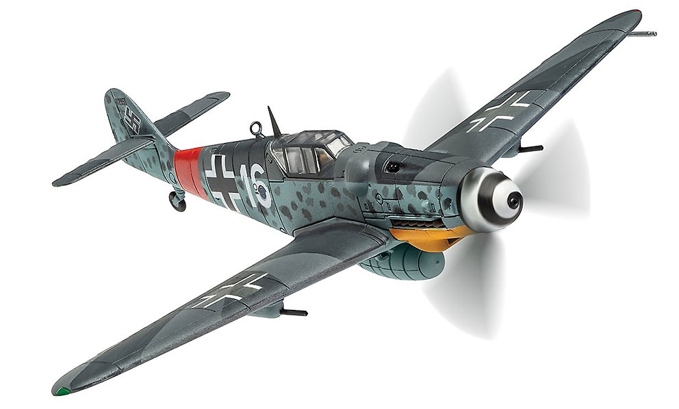 Messerschmitt Bf 109G-6/U2 ‘White 16’, 1./JG301, July 1944, 1:72, Corgi 