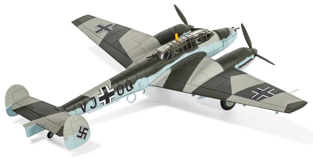 Messerschmitt Bf110D VJ+OQ, Rudolf Hess, Eaglesham, Scotland, 10th May 1941 