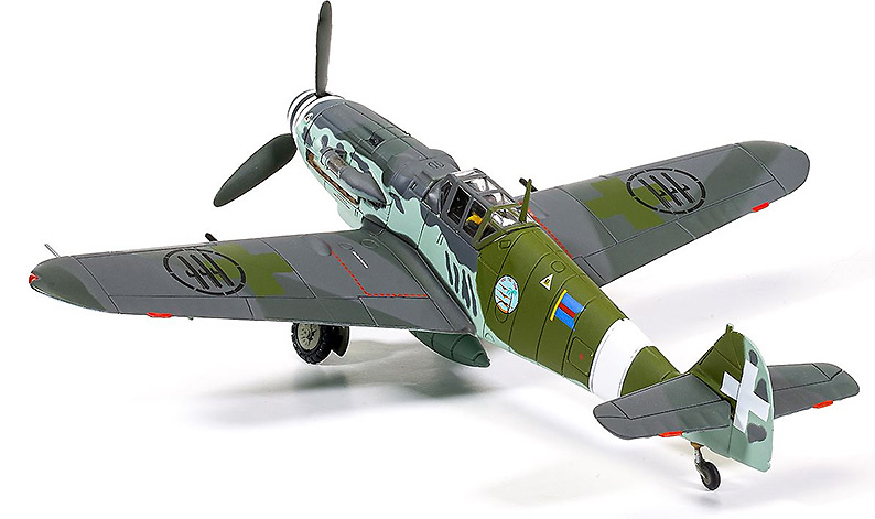 Messerschmitt Me109G-6 (Trop), Sicily, July 1943, 1:72, Corgi 