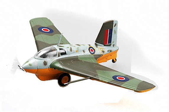 Messerschmitt Me163 B-1a, JG400, RAF, Captured, 1:72, Easy Model 