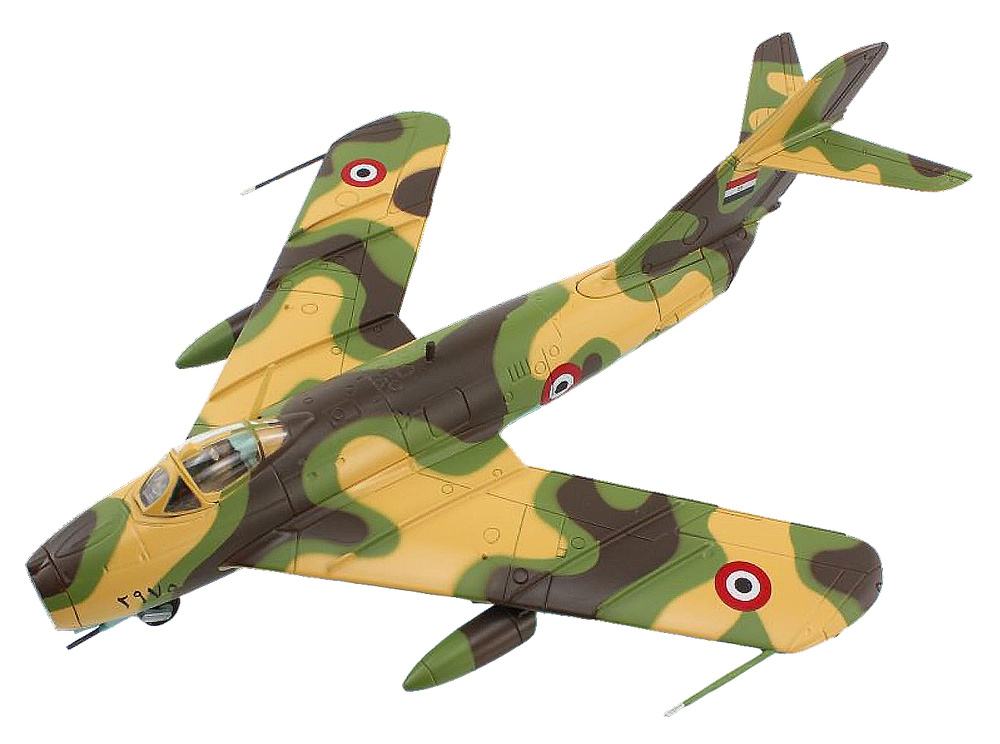 MiG-17F Fresco-C, Egyptian Air Force, Egypt, 1973, 1:72, Hobby Master 