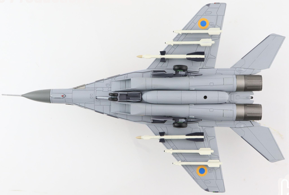 MiG-29MU1 Fulcrum-C , Ukranian Air Force, Yellow 57, Ukraine, 2014, 1:72, Hobby Master 