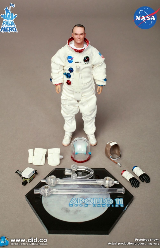 Michael Collins, Command module pilot of Apollo 11, 1:12, Did 