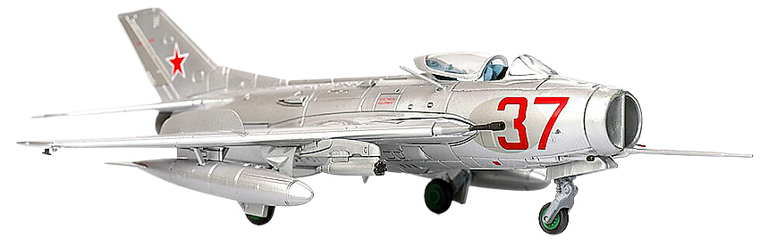 Mikoyan-Gurevich MiG-19S Farmer-C - Voyenno-Vozdushnye Sily, Soviet Air Force, Red 37, 1:72, Panzerkampf 