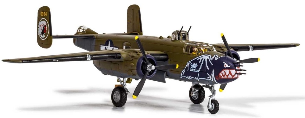North American B25J Mitchell, 499th Bomber Squadron, 345th BG, Bettys Dream, 1:72, Corgi North American B25J Mitchell, 499th Bomber Squadron, 345th BG, Bettys Dream, 1:72, Corgi