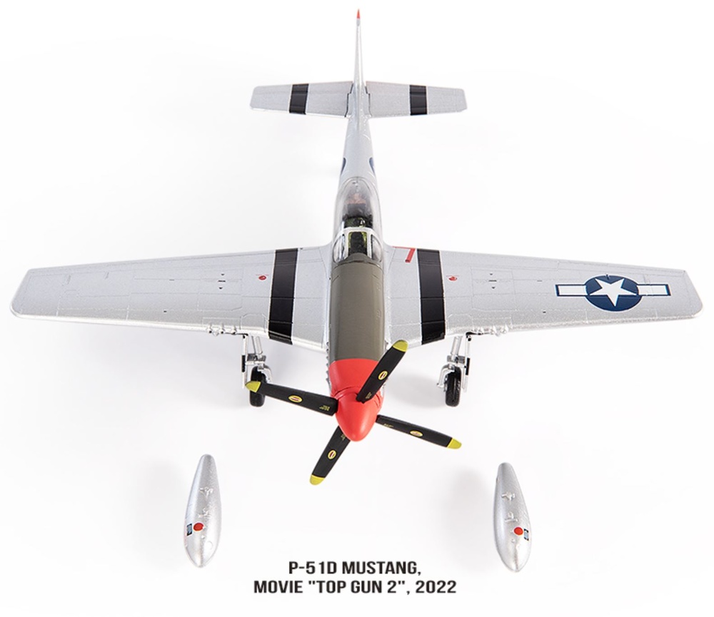 North American P-51 Mustang Top Gun 2, 1:72, JC Wings 