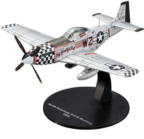 North American P-51D Mustang, USA, 1:72, Altaya 