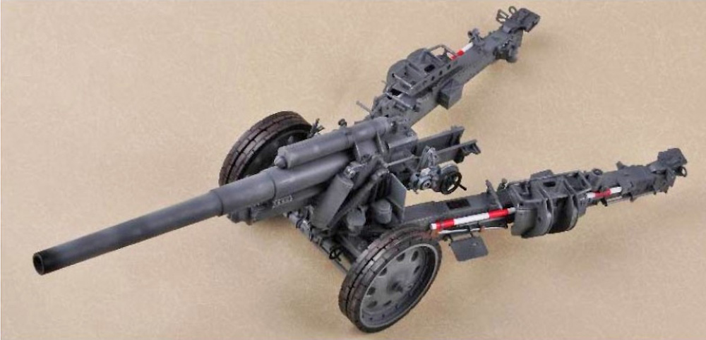Obús 15cm sFH 18 Howitzer, Alemania, 1:16, Merit 