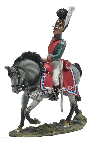 Officer, Bavarian Light Cavalry, 1812, 1:30, Del Prado 