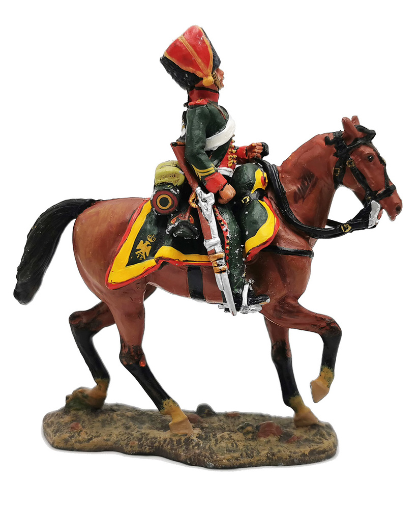 Officer,Hunters Horseman Guard, 1809 1:30, Del Prado 