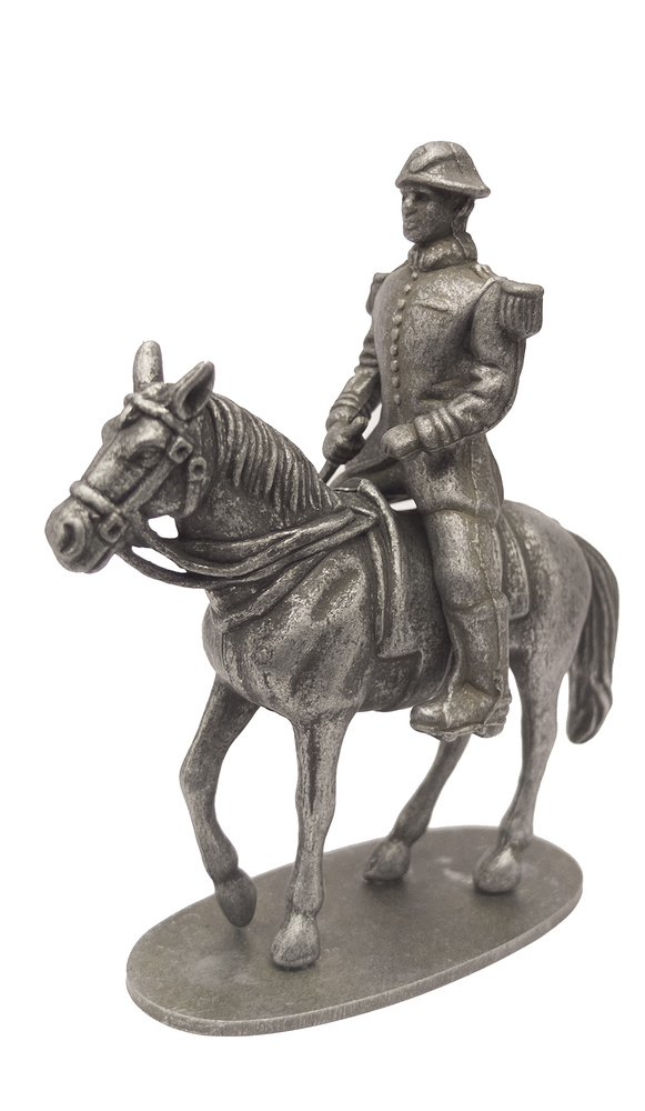 Officer Cadre Noir de Saumur on horseback, France, World War I, 1:24, Atlas Editions 