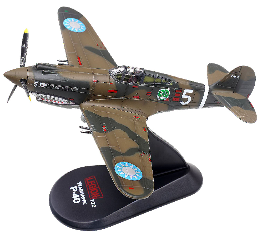 P-40C, Serial 48, David Lee ‘Tex” Hill, China, 1941-1942, 1:72, Legion 14623LC 