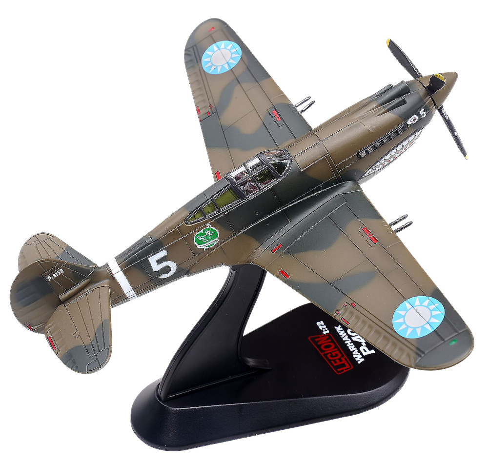 P-40C, Serial 48, David Lee ‘Tex” Hill, China, 1941-1942, 1:72, Legion 14623LC 