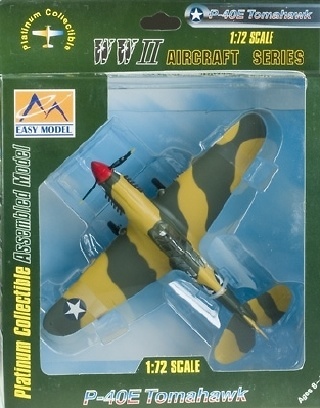 P-40E Tomahawk, 16FS 23FG, 1942,1:72, Easy Model 