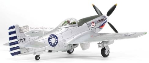 P-51 D ROCA 7th Squadron, 5th Fighter Group, Captain Cheng Sung Ting 1948, 1:72, Forces of Valor 