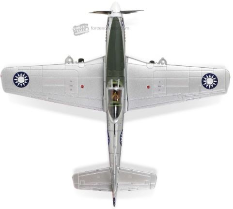 P-51 D ROCA 7th Squadron, 5th Fighter Group, Captain Cheng Sung Ting 1948, 1:72, Forces of Valor 